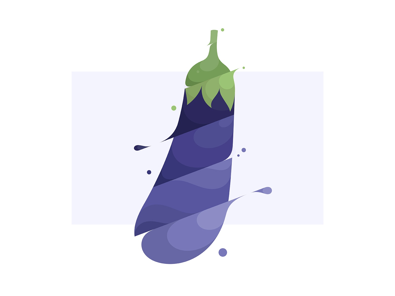 Eggplant  spill liquid water slash splash flat design flat illustratio.jpg