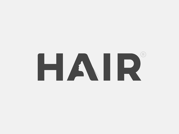 Hair Logo hair branding typography type logo © yoga perdana yp.jpg