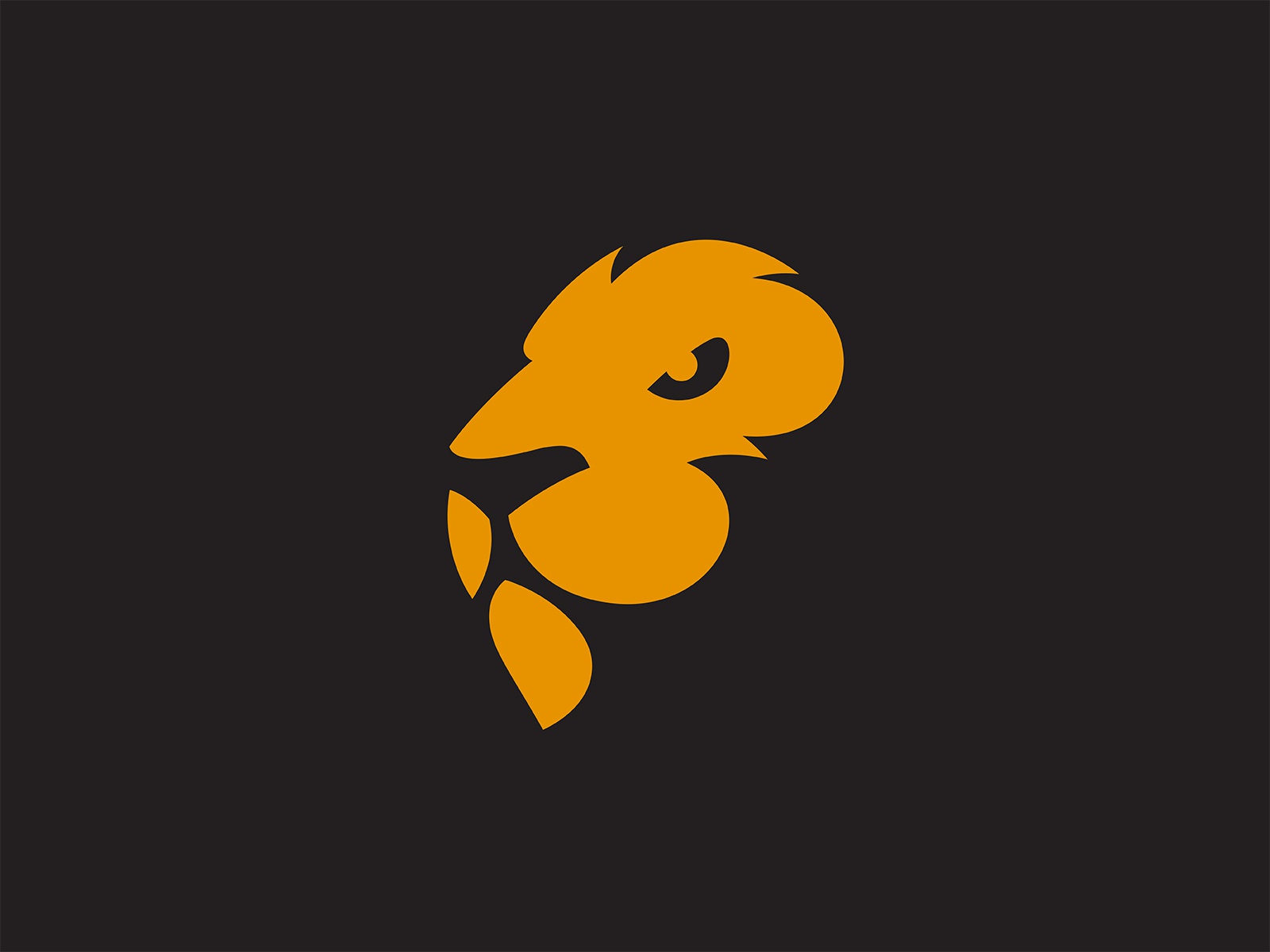 Lion Logo tshirt poster simple business company symbol mark strong pow.jpg