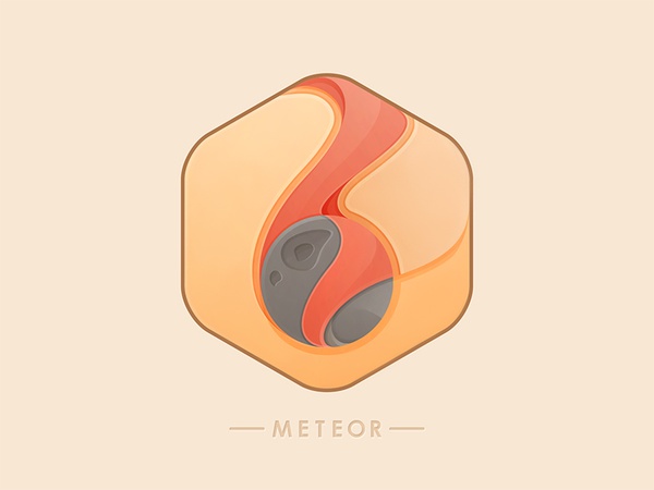 Meteor space illustration © yoga perdana yp logo meteor.jpg