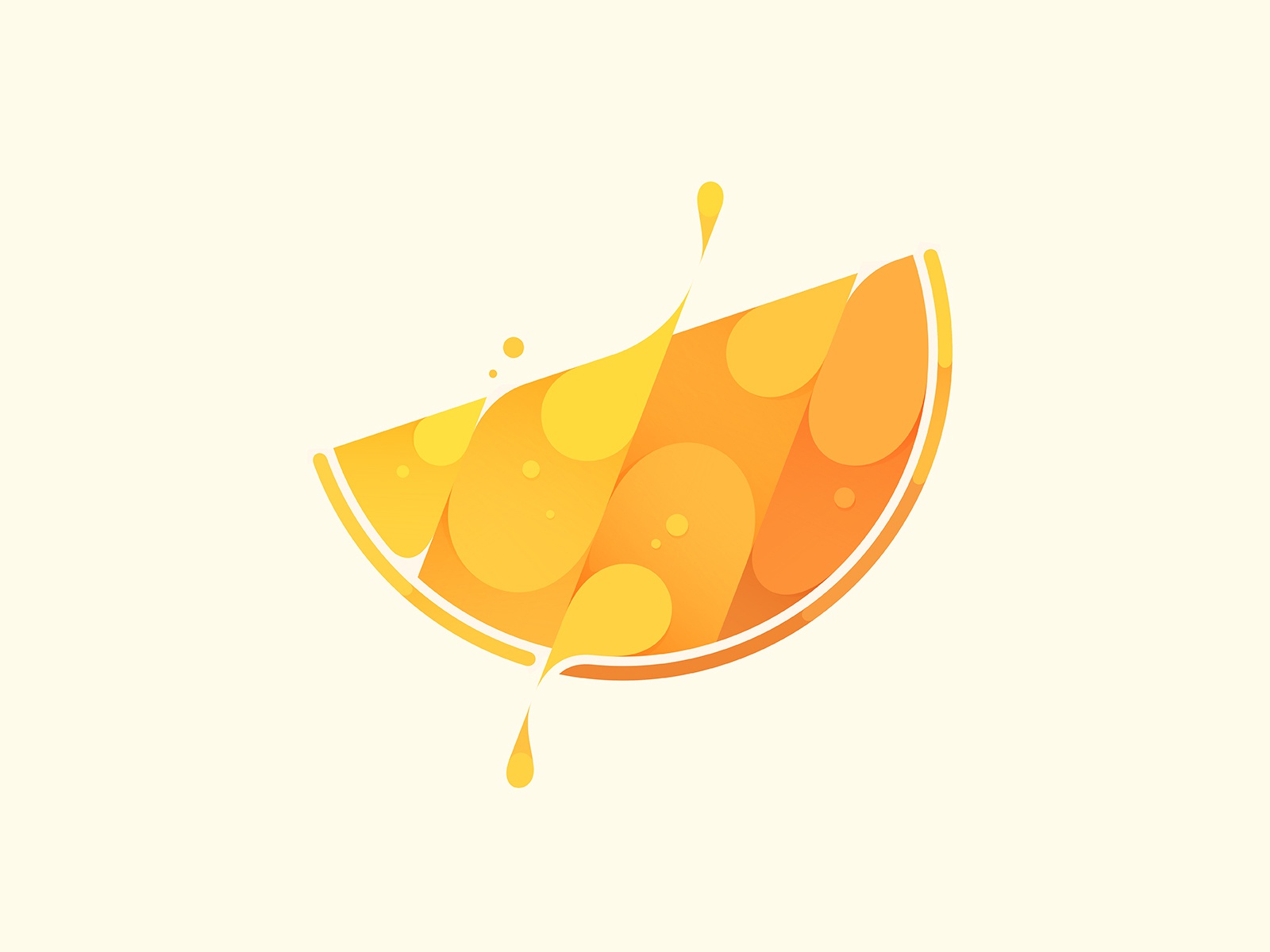 Orange fruit orange design vector branding illustration.jpg