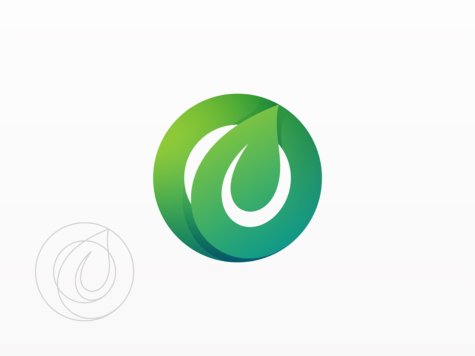 Organic Logo modern organic visual identity clean logo brand design gr.jpg