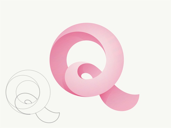 Q Logo typography icon logo q type vector branding illustration yp © y.jpg