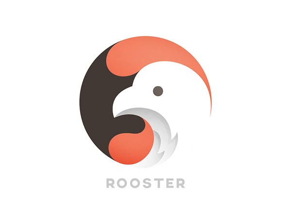 Rooster animal rooster chicken logo © yoga perdana yp.jpg