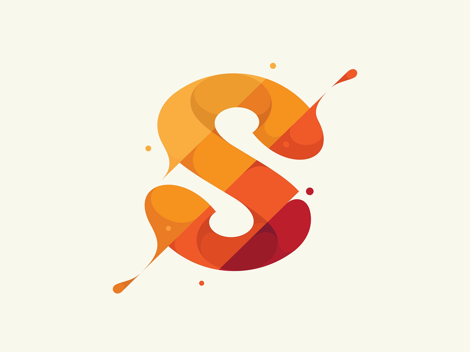 S red orange s spill liquid water slash splash flat design flat illust.jpg