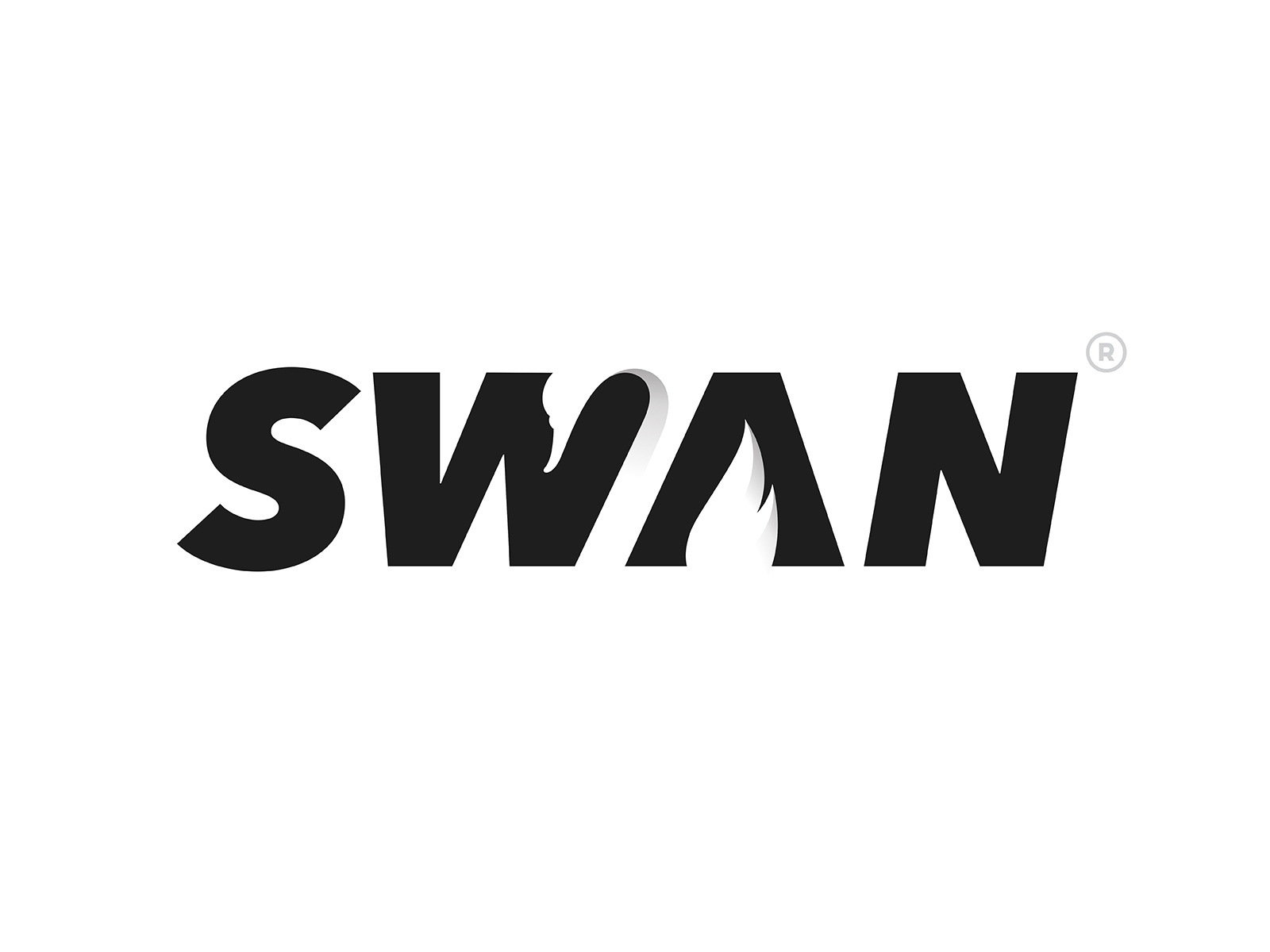 Swan Logotype swan typography mark animal design type illustration bra.jpg