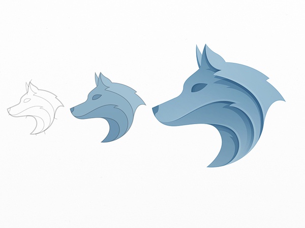 Wolf jungle nature wolves beast werewolf power simple strong modern do.jpg