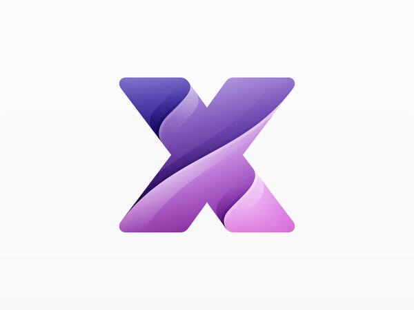 X Logo typography branding vector illustration icon type x logo yp © y.jpg