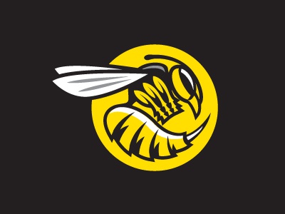 Buzzin logo illustration wasp yellow black.jpg