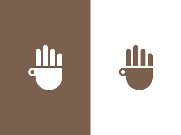 Can For Coffee Logo Design logo coffee hand charity.jpg