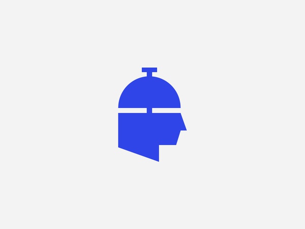 Logo Design Concept smart intelligent brain think hop bell concierge h.jpg