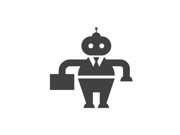 Mr. Roboto robot working class briefcase fun illustration.jpg