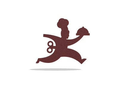 Restaurant Logo restaurant turn key chef hat platter logo illustration.jpg