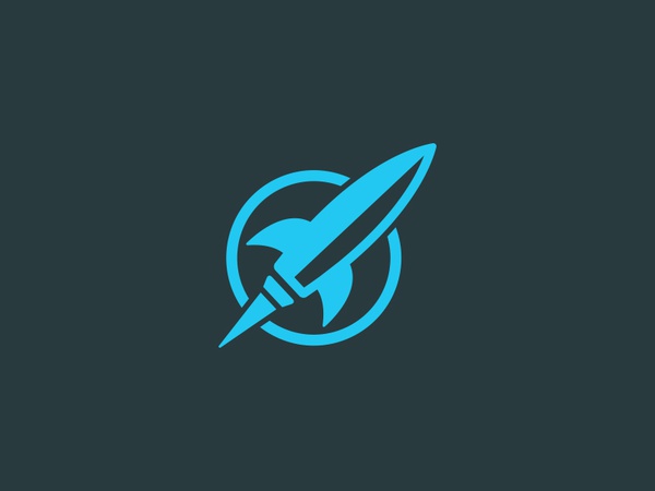 Rocket Town Logo logo rocket space outer ship shoot circle.jpg
