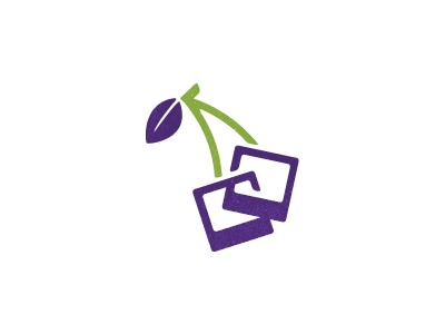 Sharypic Logo WIP logo cherry purple share picture polaroid.jpg