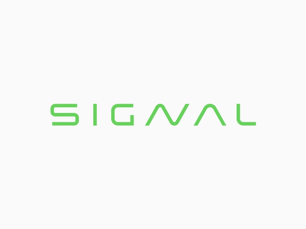 Signal Logotype design custom graph wave wireless signal wordmark logo.jpg