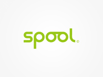 Spool Logo logo logotype type custom record video casette flow.jpg