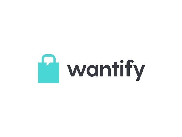 Wantify Logo Concept business chat communicate design logo commerce sh.jpg