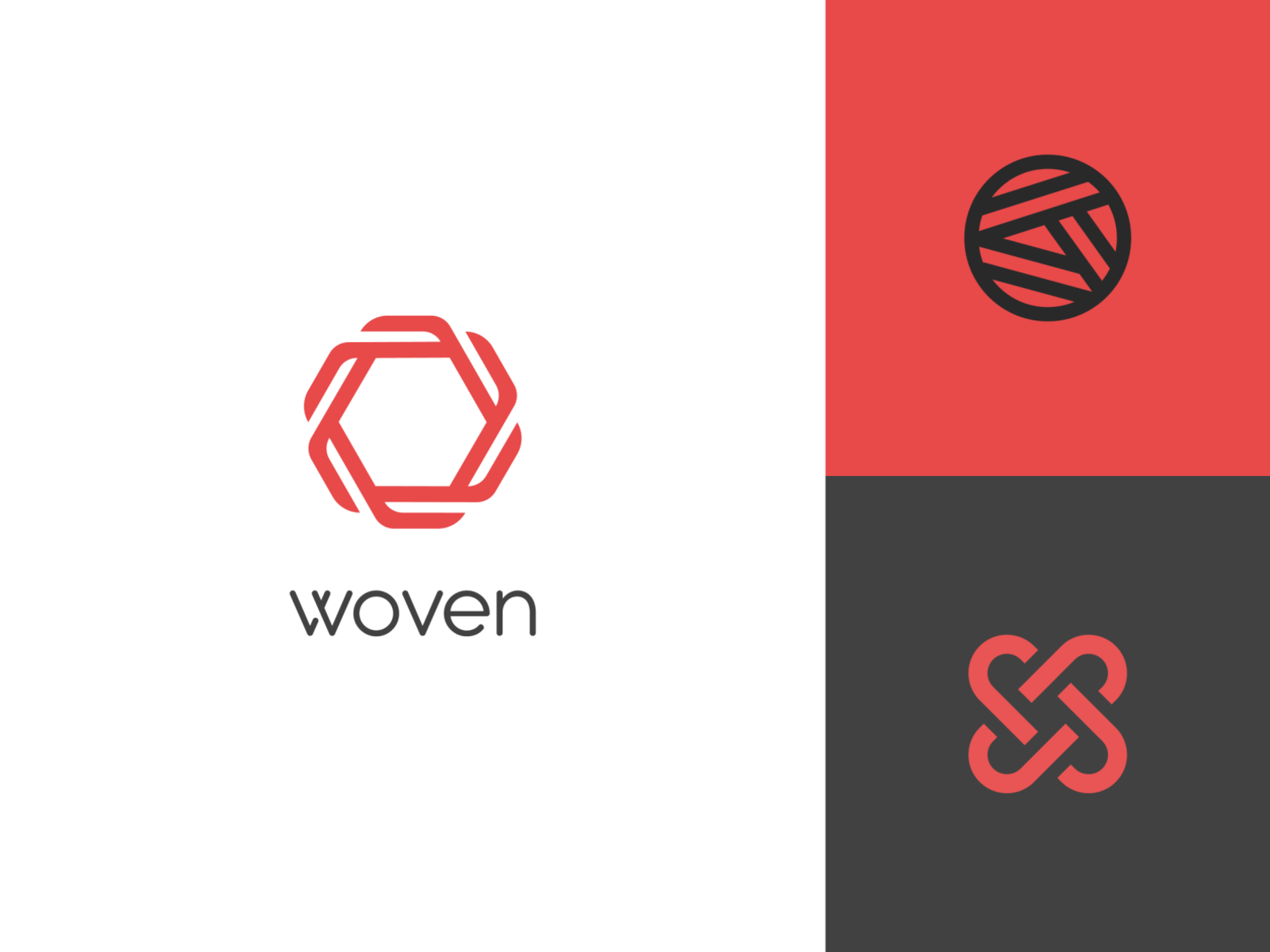 Woven Concepts symbol geometric illustration app design logo weave tie.png