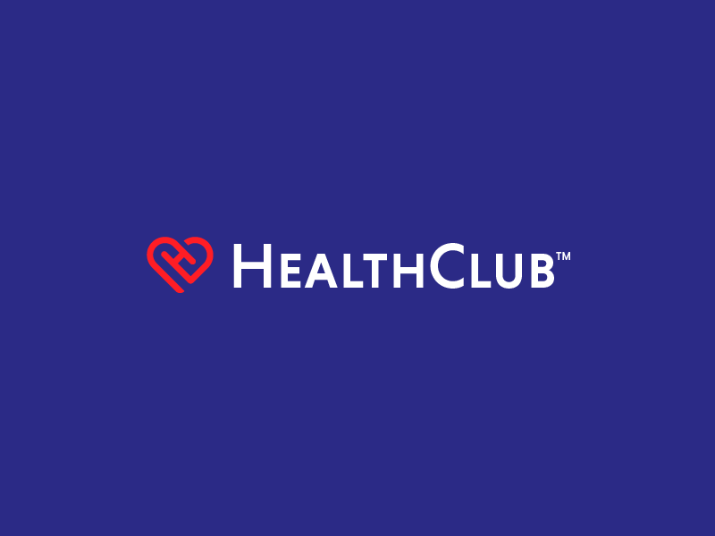 Health Club clean line path care club h heart health.png