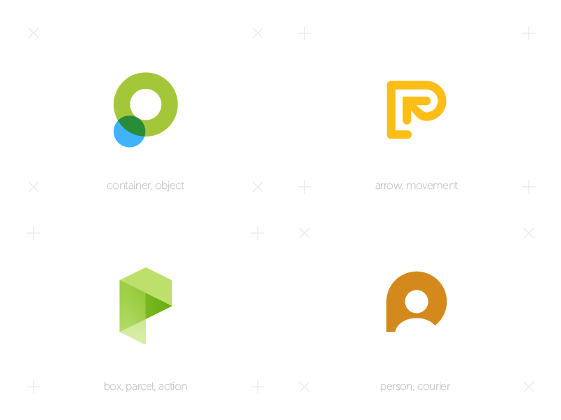 P rokac kerovec roko logo movement box person object parcel delivery.png