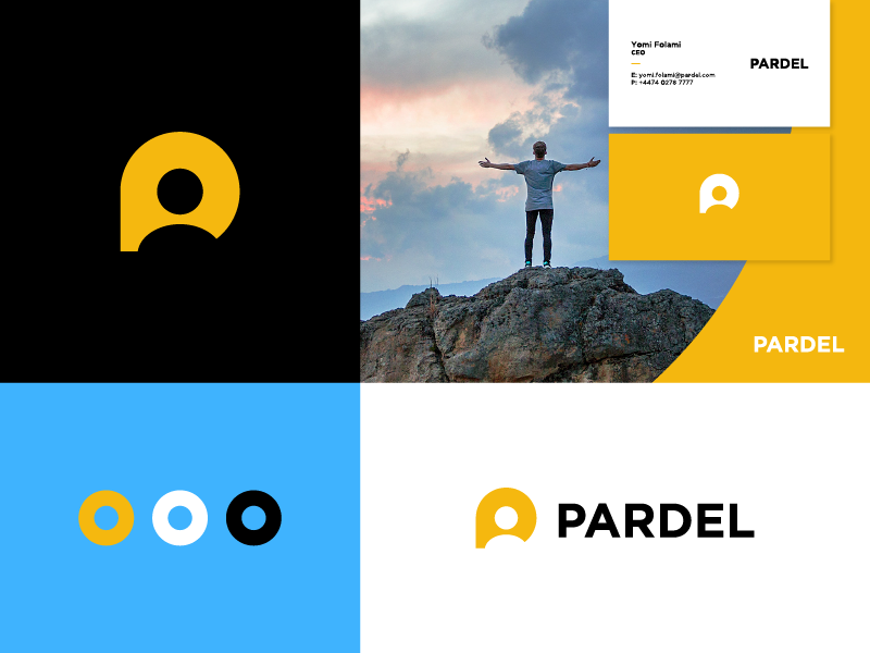 Pardel rokac kerovec roko logo customer person delivery courier p parc.png