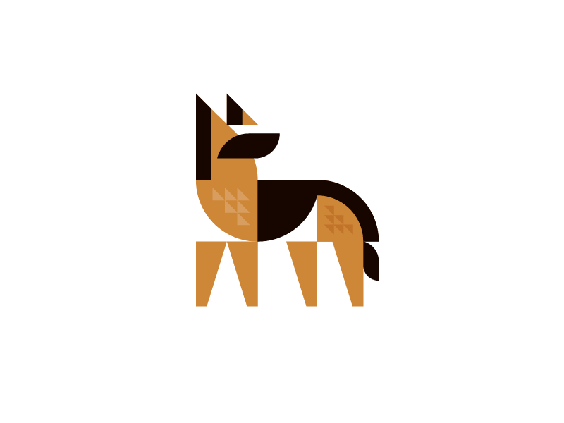 Rex rokac kerovec roko illustration dog shepherd german.png