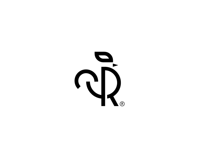 Rooster rokac r symbol minimal logo animal bird rooster.png