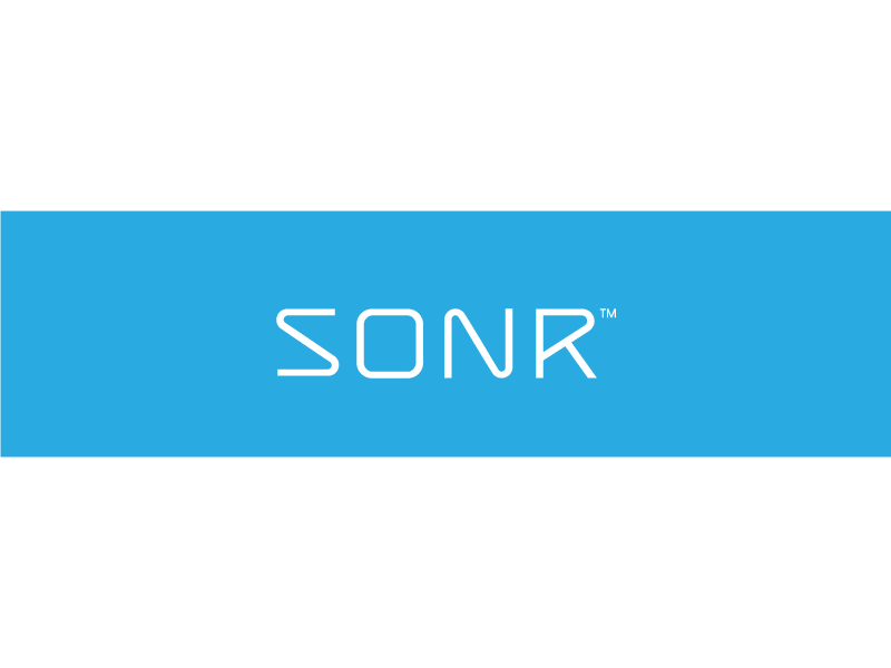 Sonr radio typography branding logotype custom talk sound waves sonor.png