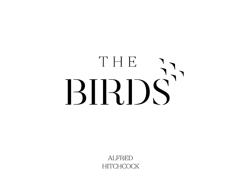 The Birds font revista serif classic cinema hitchcock alfred animal bi.png