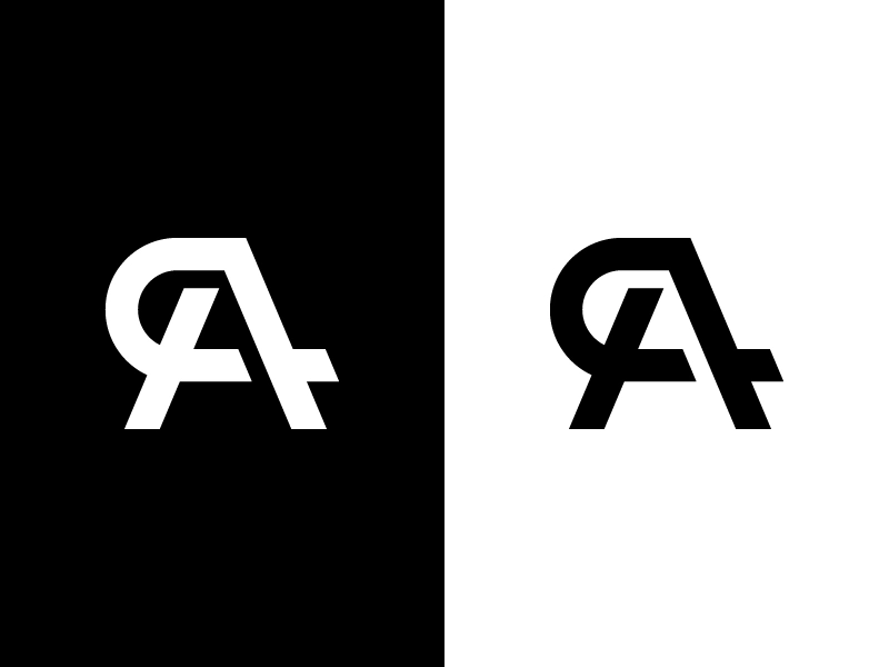 A mark logo symbol line a.webp