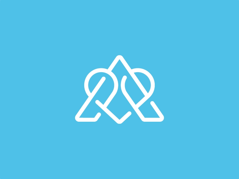 A Love line mark logo symbol love a.webp