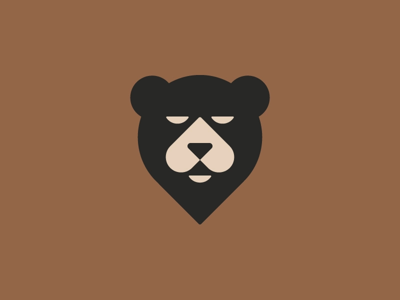 Bear bear mark logo symbol.webp