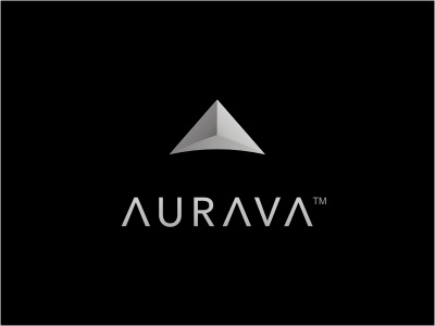 Aurava logo eyewear triangle arrow gray black upscale fashion metal in.jpg