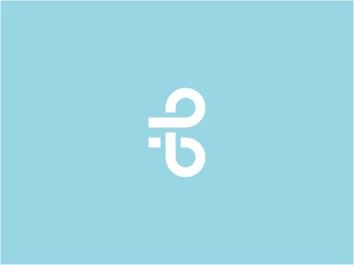B Mark logo initials line wire cut shadow loop flow financial infinity.jpg