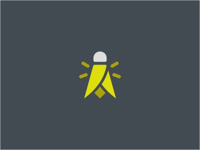 Badminton Player bug logo animal insect fly firefly badminton shuttle.jpg
