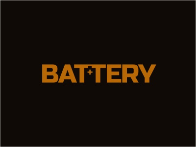 Battery typography custom logo logotype negative battery energy power.jpg