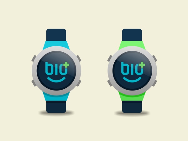 Bio Plus workout robot fitness sports watch smart smile face symbol pl.jpg