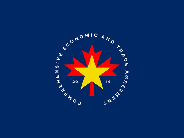 CETA trade union europe star maple leaf canada circular round stamp se.jpg
