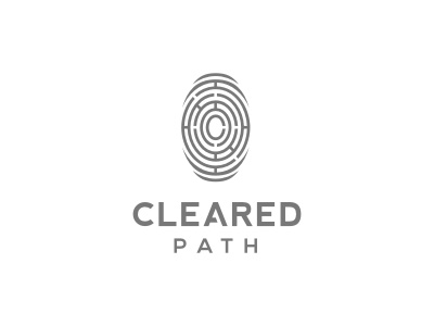 Cleared Path intelligent logo fingerprint job initials line board roun.jpg