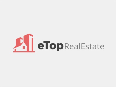 ETRE logo house building real estates negative red gray tower agency d.jpg