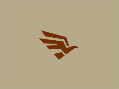 Free Bird logo animal bird eagle wings brown beige fly shadow cut.jpg