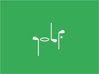 Golf fusion logo display outdoor green minimal sports custom golf tour.jpg