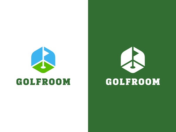 Golfroom Romania negative logo flag sports simulator box sky grass fie.jpg