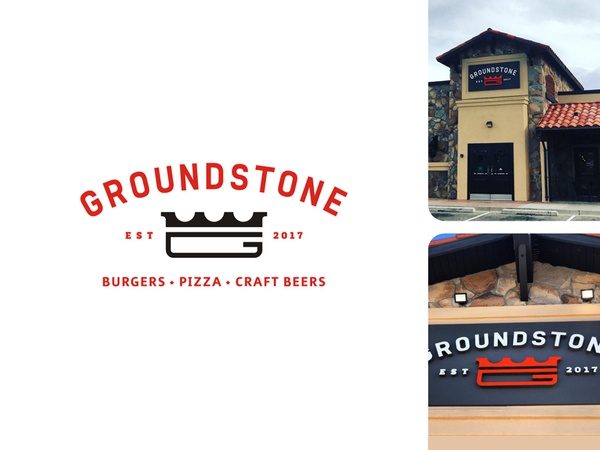 Groundstone crest craft beer pizza burger food restaurant stone crown.jpg