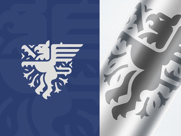 Gryphon coat of arms herald heraldry bird lion sports metal wings anim.jpg