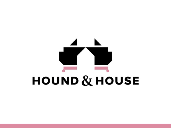 HoundHouse gift pet fashion pink collar walk negative house dog wear a.jpg