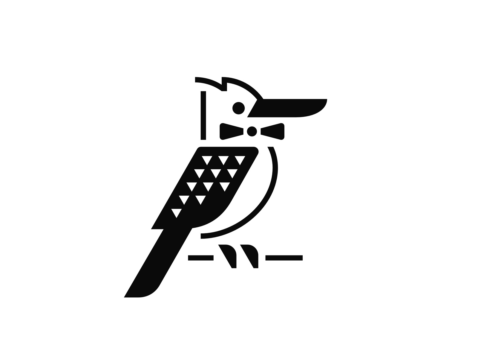 K Foods logo distribution logistics branch beak bowtie tie bow food pr.jpg