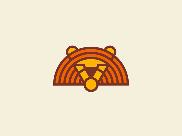 King Circle nature yellow orange power monoline round circle wild anim.jpg