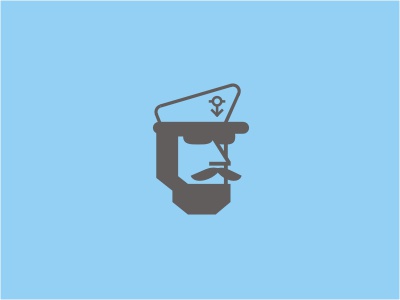 Merci Capitaine v2 logo captain hat anchor glasses beard head human we.jpg